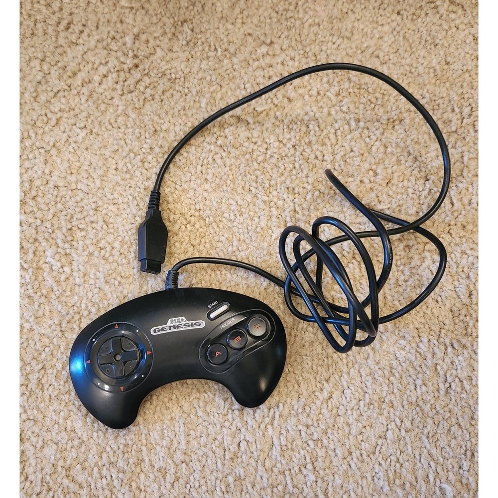 Original Genuine Sega Genesis 3 Button Controller Model 1650.